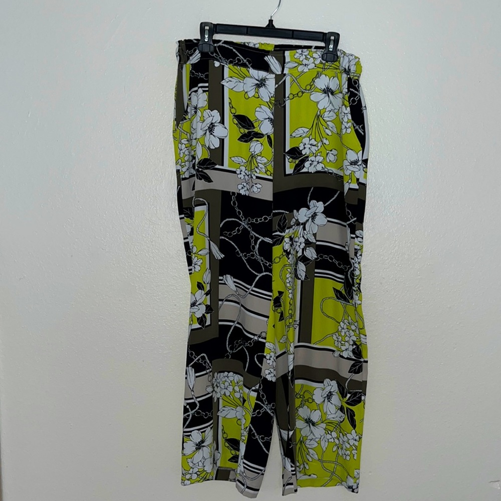 Joseph Ribkoff multi print palazzos Size 10